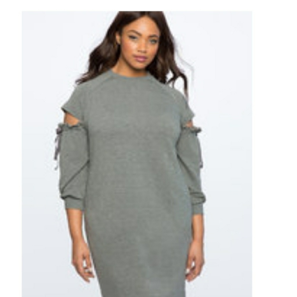 Eloquii Cold Shoulder Dress